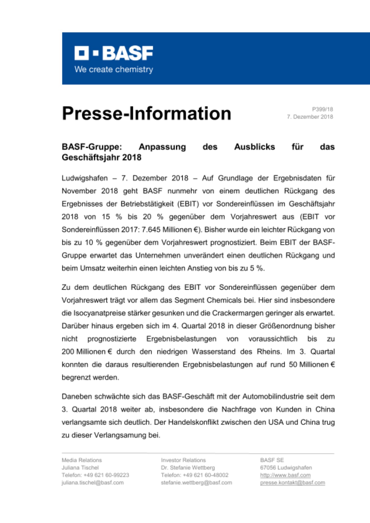 Presse-Information Presse-Information